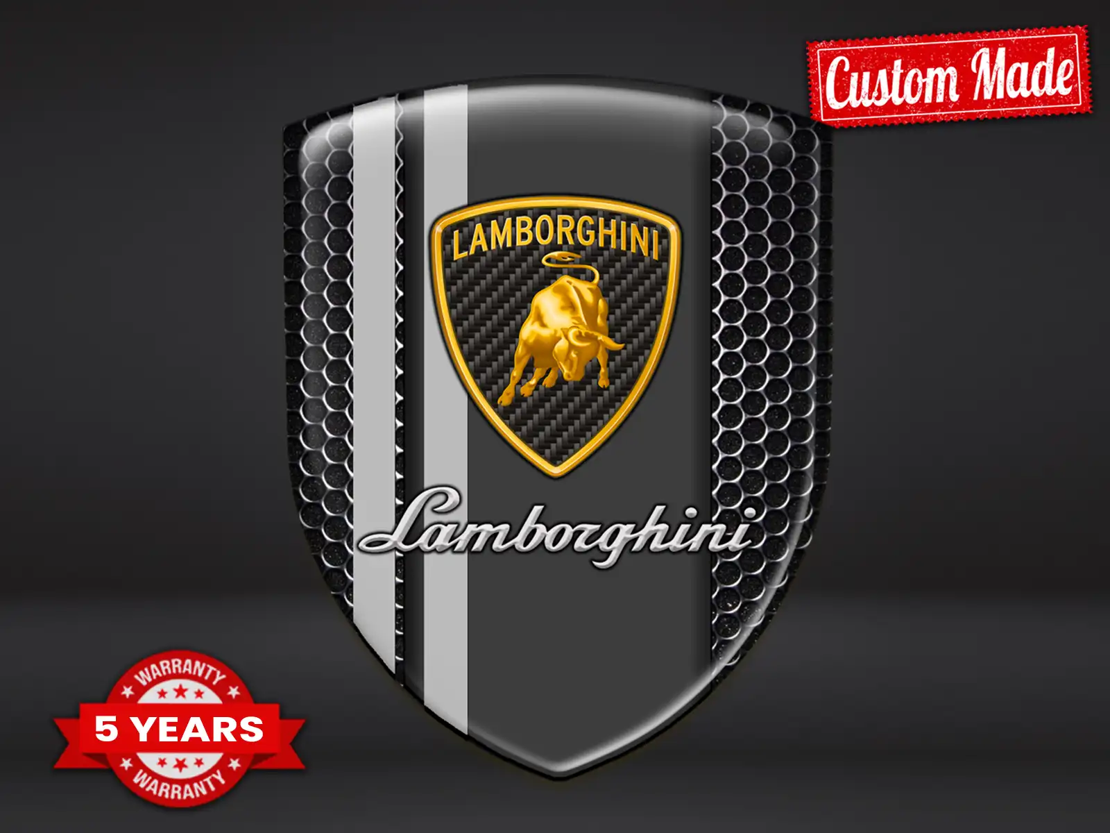 Lamborghini Fensteraufkleber Racing Hochwertig Robust